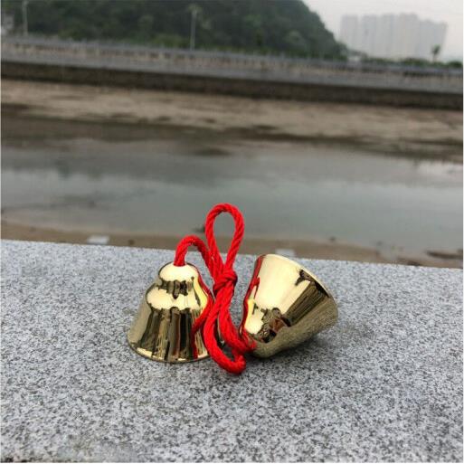 奥尔夫打击乐器碰钟一对 直径4.5CM SKU:WG0035058